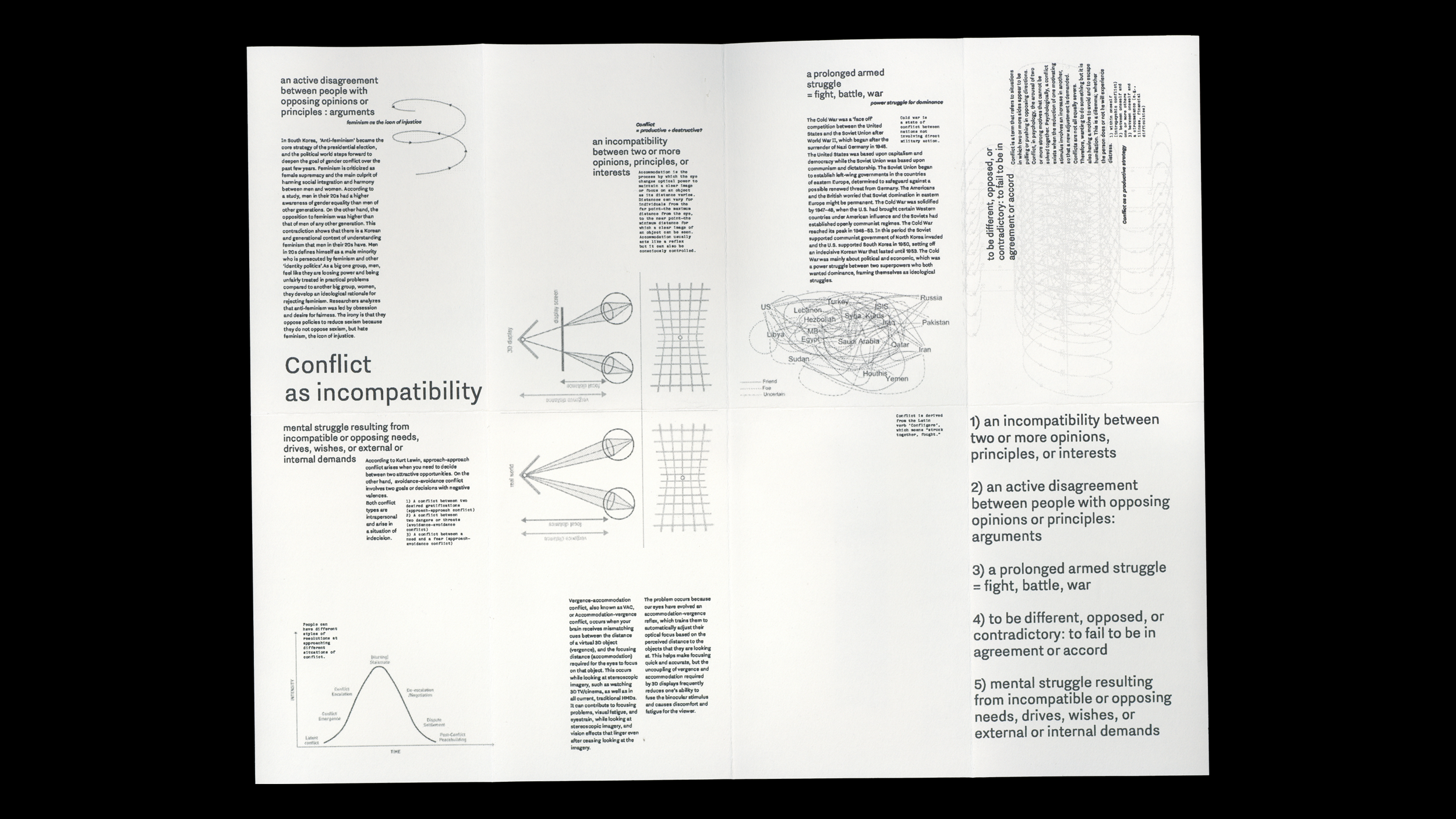 Conflict as incompatibility
